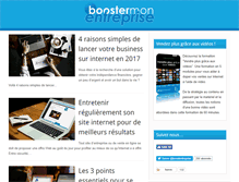 Tablet Screenshot of boostermonentreprise.com